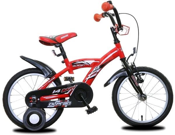 Dětské kolo Olpran Bary 14", kolečka