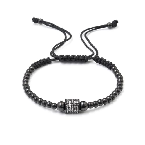 Korálkový náramek se Swarovski krystaly