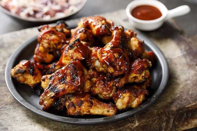 1 kg BBQ Wings upečených dokřupava