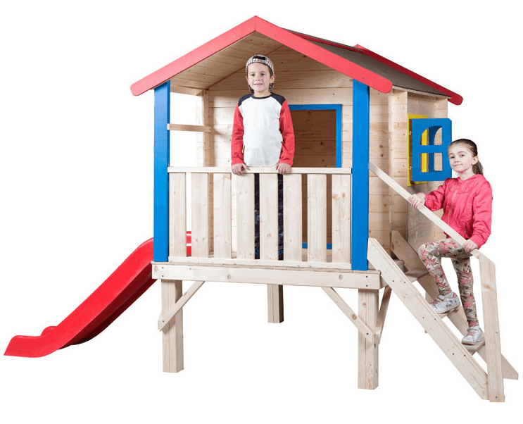 Zahradní domek Woody, skluzavka