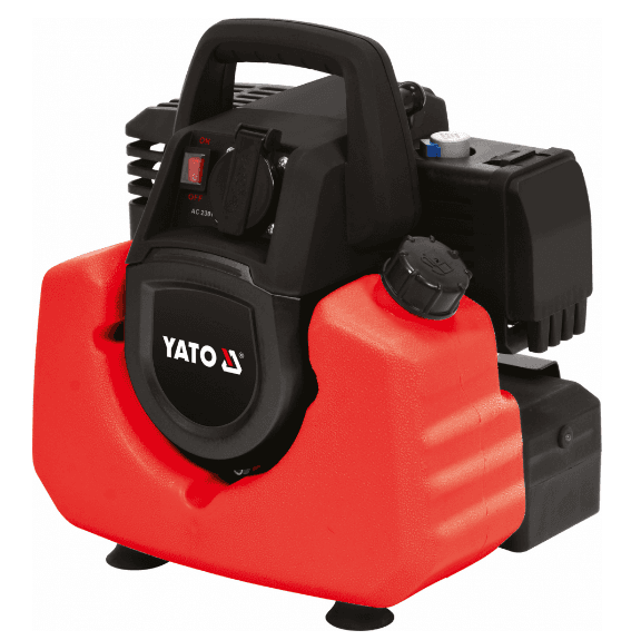 Elektrocentrála Yato, 4,5 hodiny provozu