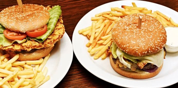 1× burger dle výběru 