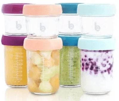 8 sklenic Babymoov, 240 a 120 ml