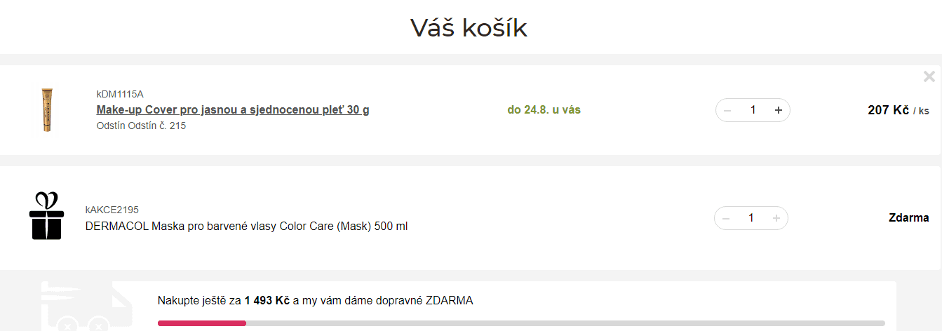 Vlasová maska zdarma k Dermacol