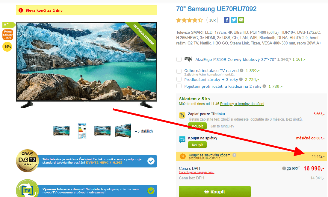 Ultra HD Smart TV, HDR, 178cm, Samsung