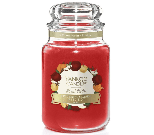 Velká svíčka Yankee Candle Be Thankful 623 g