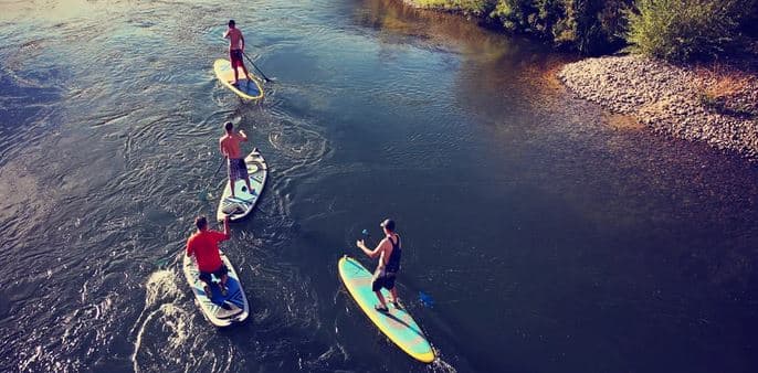 Půjčení paddleboardu pro 1 osobu na 1 hodinu 