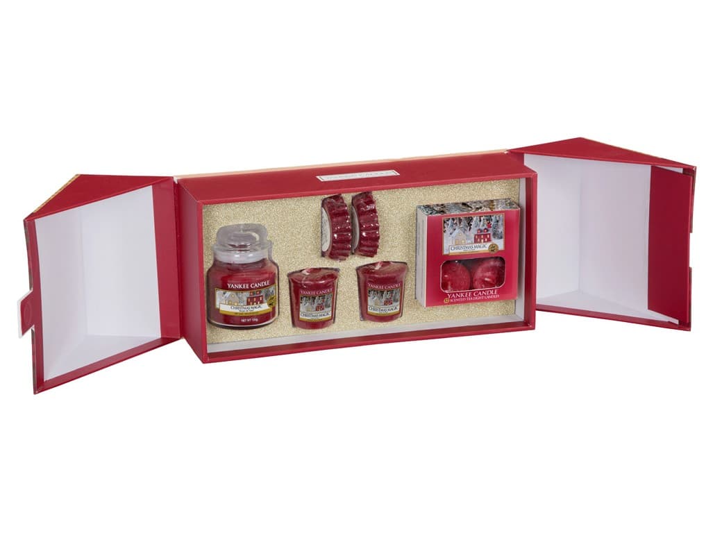 Dárková sada svíček Yankee Christmas Magic