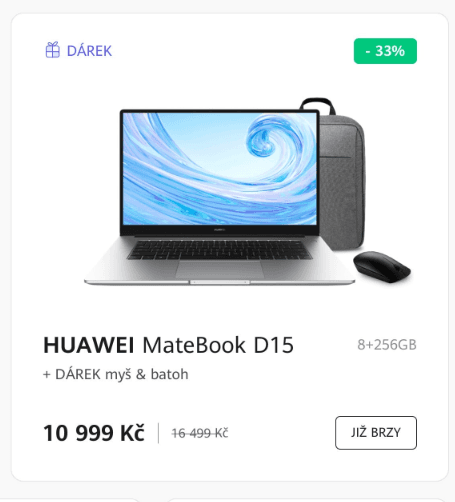 Huawei, 3,7GHz, 8GB RAM, 15,6", SSD