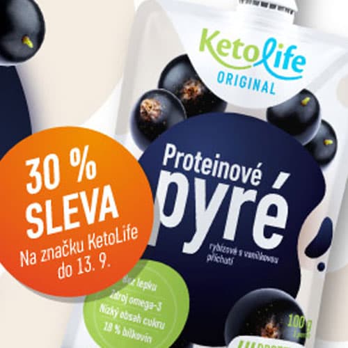 Ketodiet - sleva 30% na produkty Ketolife