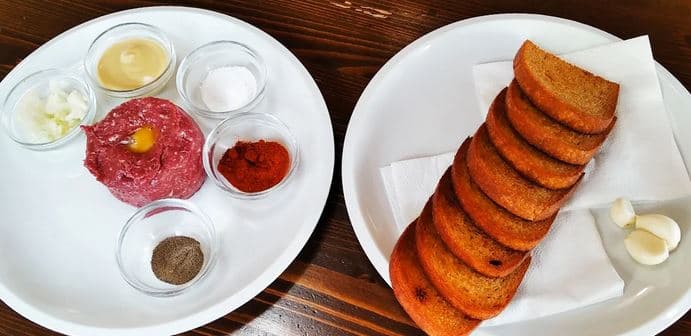 Tatarský biftek, 500 g 