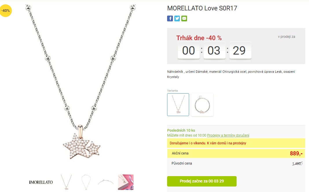 Náhrdelník MORELLATO Love 