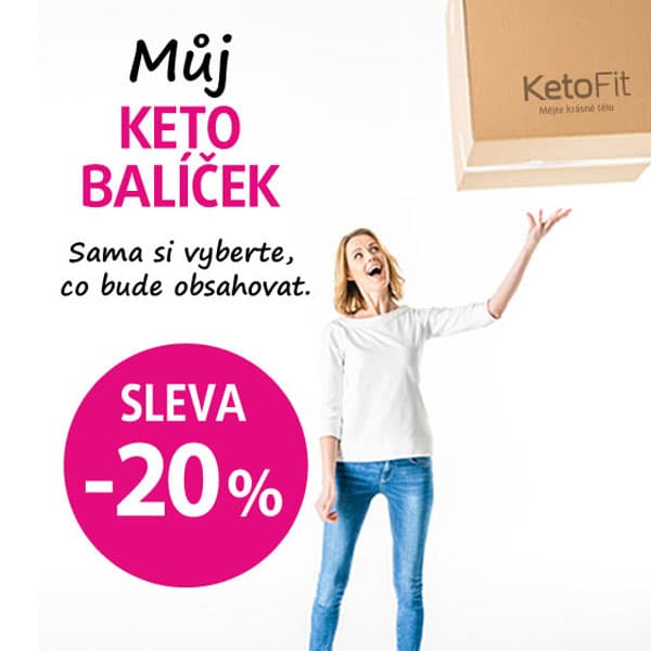 Můj Keto Balíček KetoFit se slevou 20%