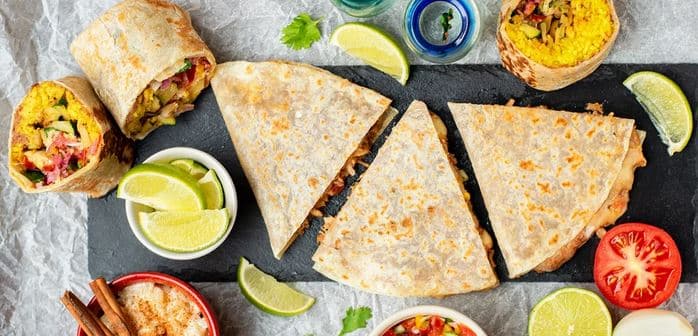 Buritto Grande, Quesadilla a Bowl Mexicano