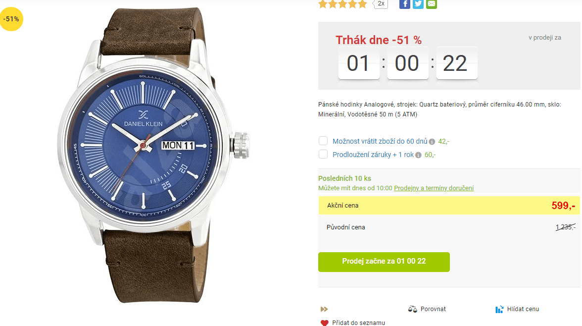 Pánské hodinky Daniel Klein DK11493-6