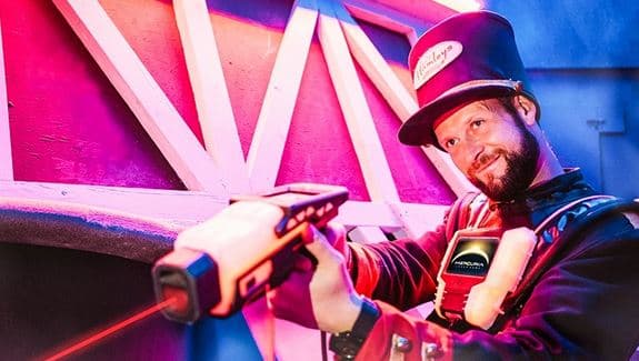 Laser game pro až 14 hráčů