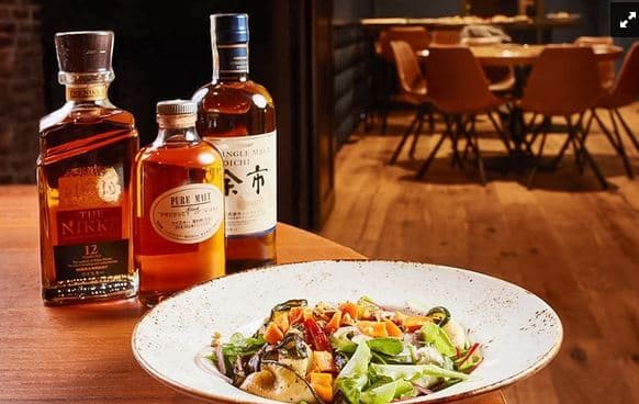 3chodové menu s ochutnávkou whiskey pro 2