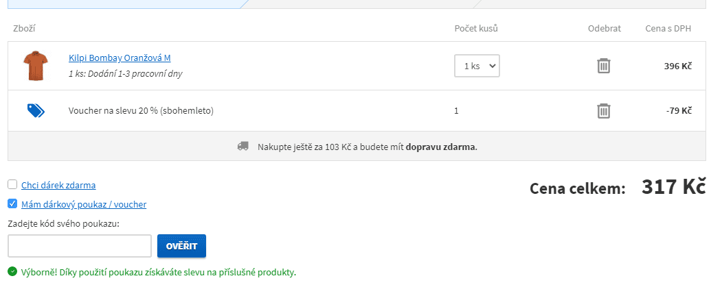 Pánská košile Kilpi Bombay Oranžová
