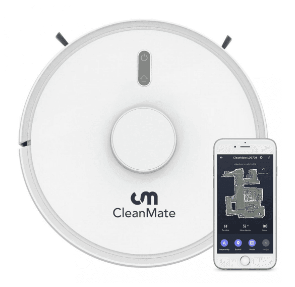 Robotický vysavač / mop CleanMate 