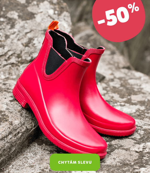 Sleva 50% na vybrané produkty