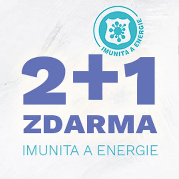 Akce 2+1 zdarma na Imunitu a Energii