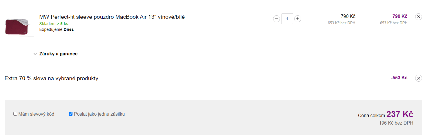 Exkluzivní pouzdro MW Perfect-fit 13"