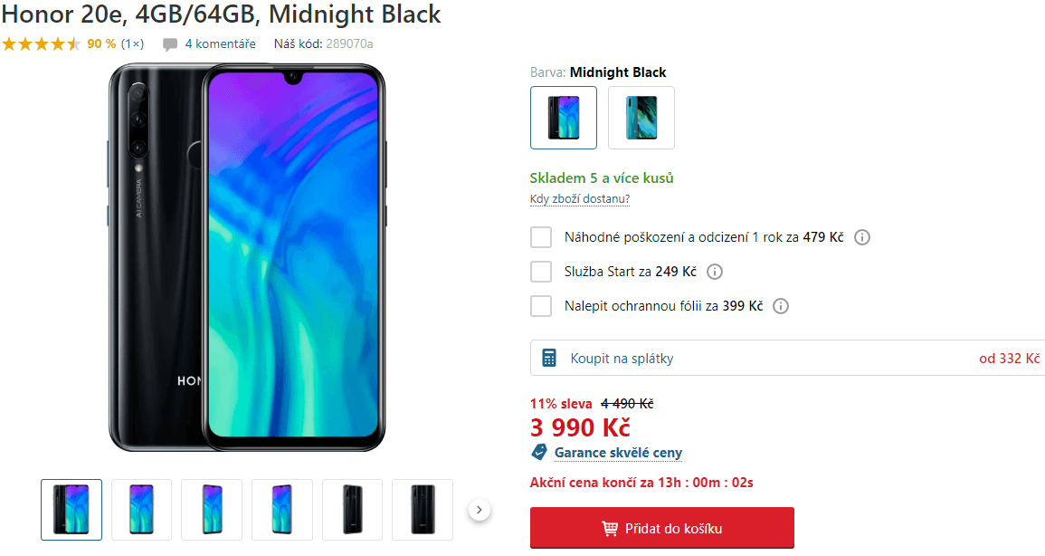 Honor, 8x 2,2GHz, 4GB RAM, 6,21", LTE, NFC