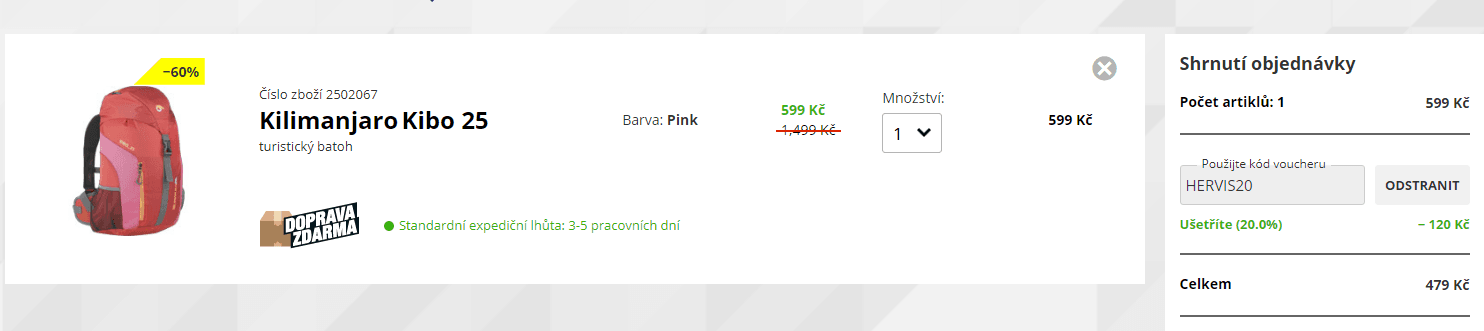 Turistický batoh Kilimanjaro Kibo 25