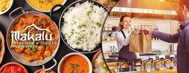 MAKALU menu (hlavní chod i příloha) s sebou 