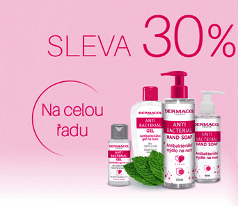Dermacol - sleva 30% na Antibakteriální řadu