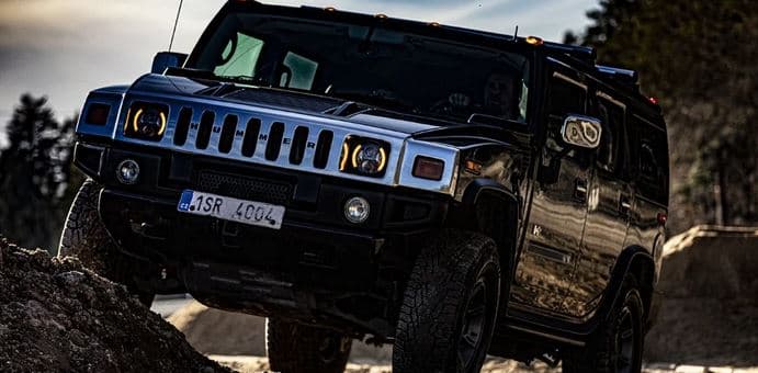 Jízda s instruktorem v Hummer H2