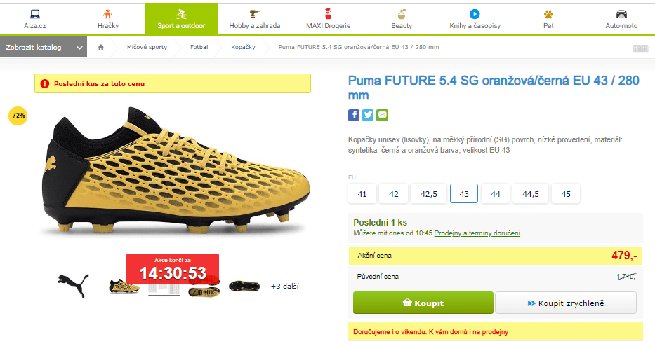 Kopačky Puma FUTURE 5.4 SG