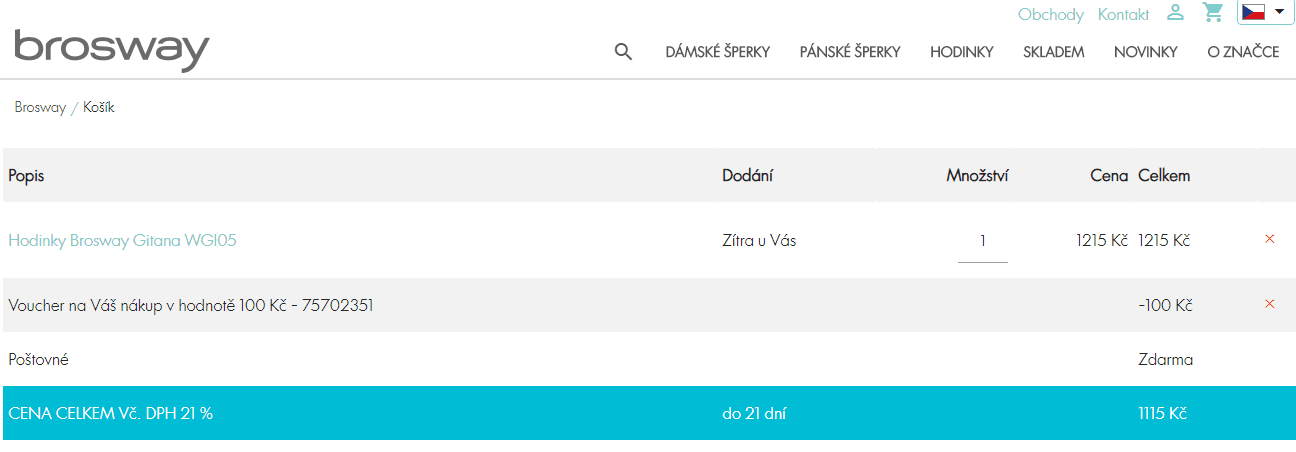 Dámské hodinky Brosway Gitana 