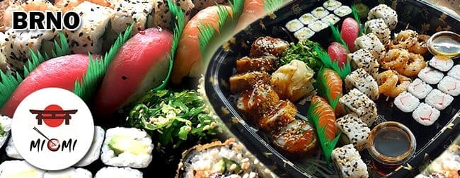 SUSHI menu plné šťavnatých kousků NYNÍ S SEBOU