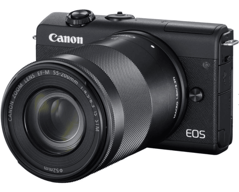 Canon M200 + objektiv, 24,2 MPx, Wifi, BT