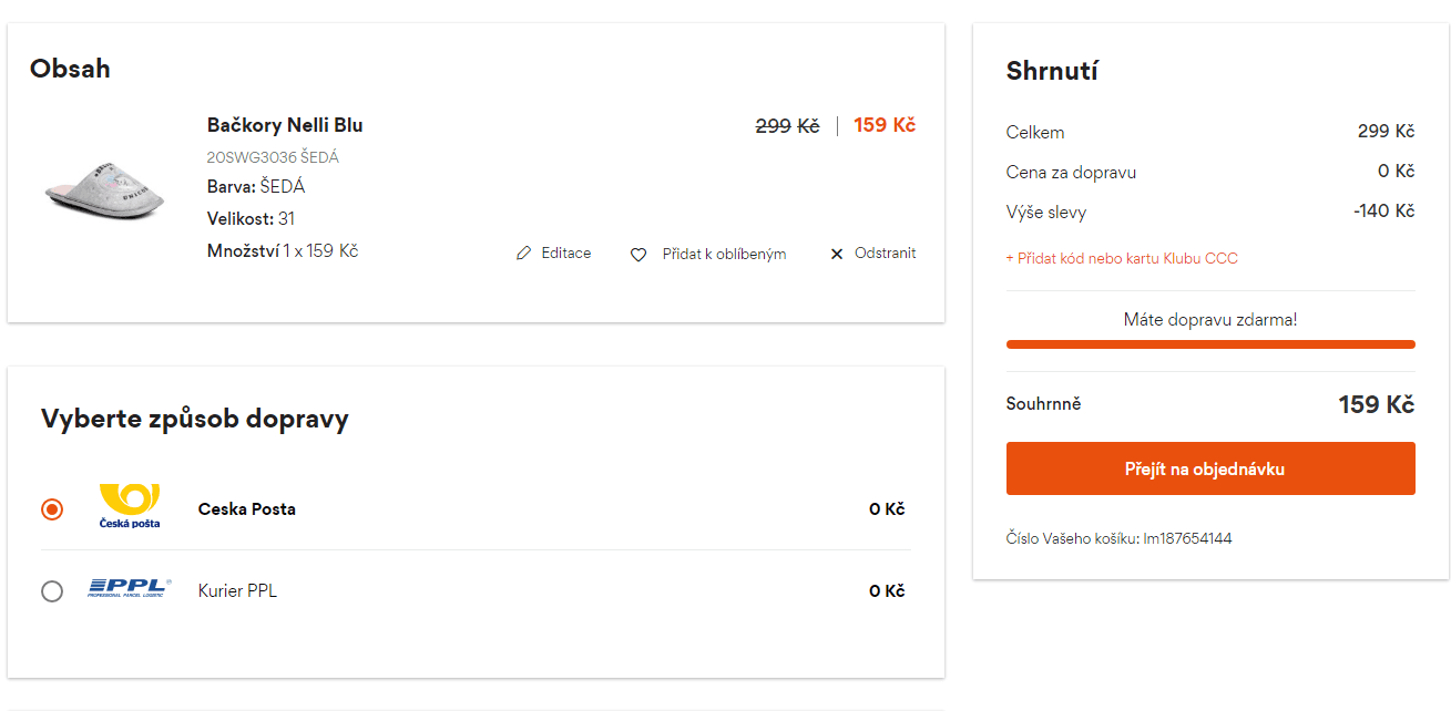 CCC - slevový kód -20% na dětskou obuv