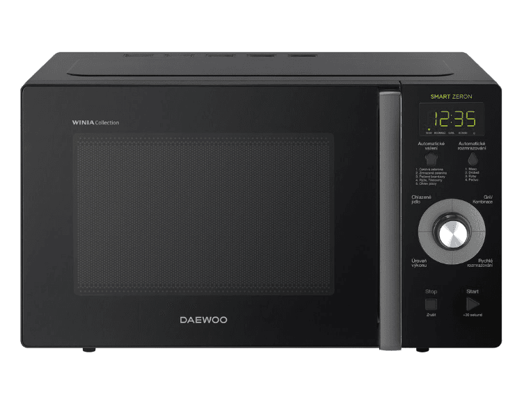 Mikrovlnka Daewoo, gril, 23 litrů