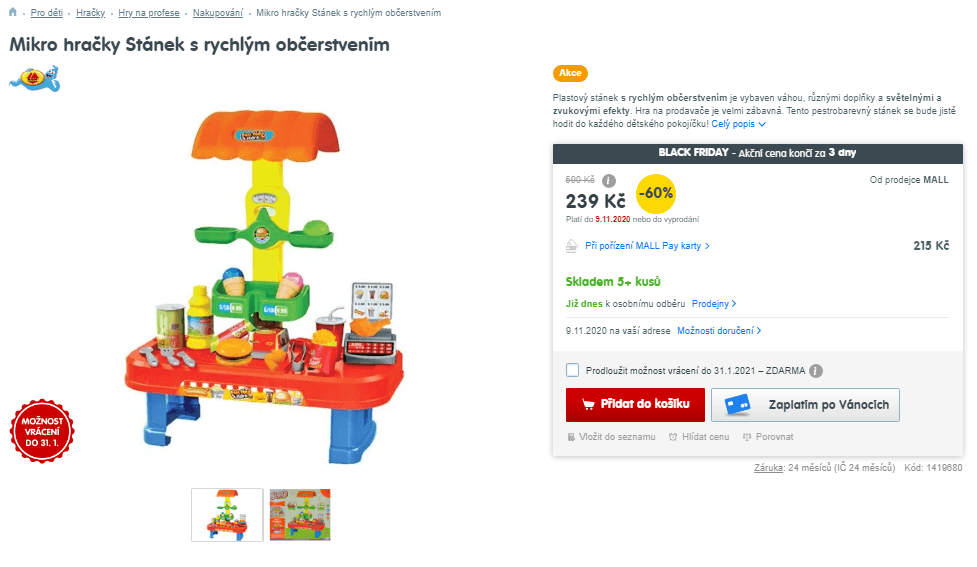 Stánek s rychlým občerstvením