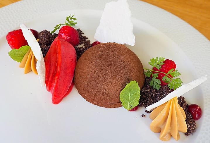 Pětichodové menu pro dva Chef’s table