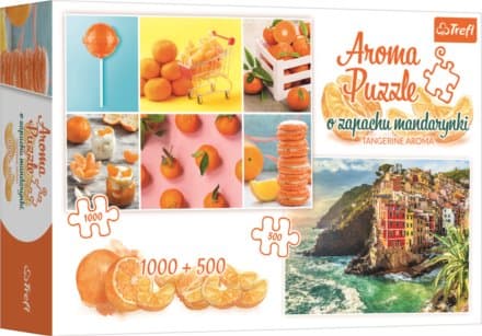 Puzzle vůně mandarinek 1000 + 500