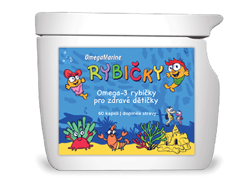 Omega-3 Rybičky měsíční balení ZDARMA
