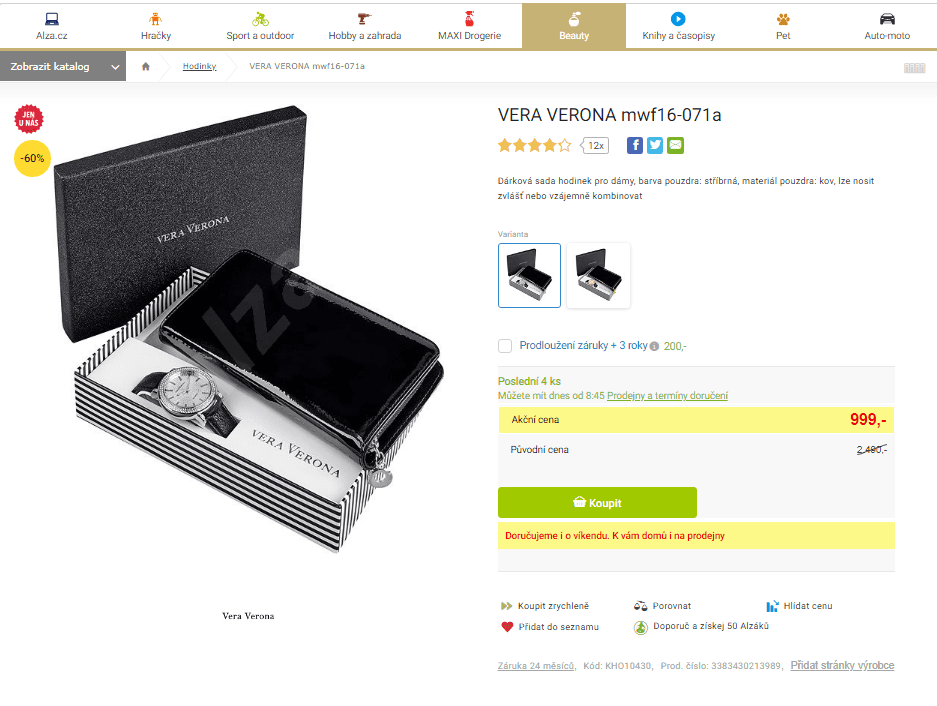 Dárková sada Vera Verona mwf16-071