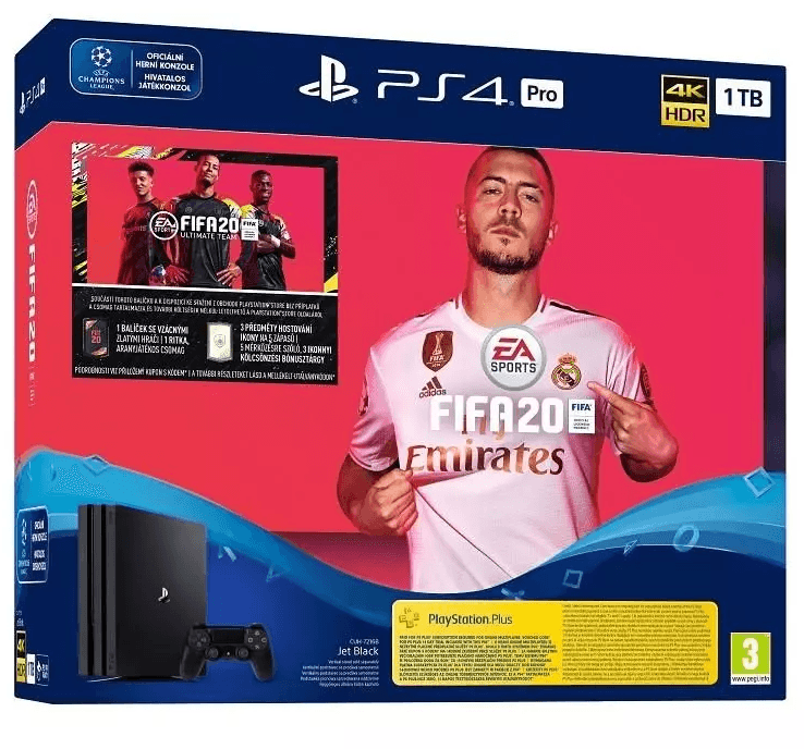 Sony PlayStation 4 Pro 1TB + FIFA20