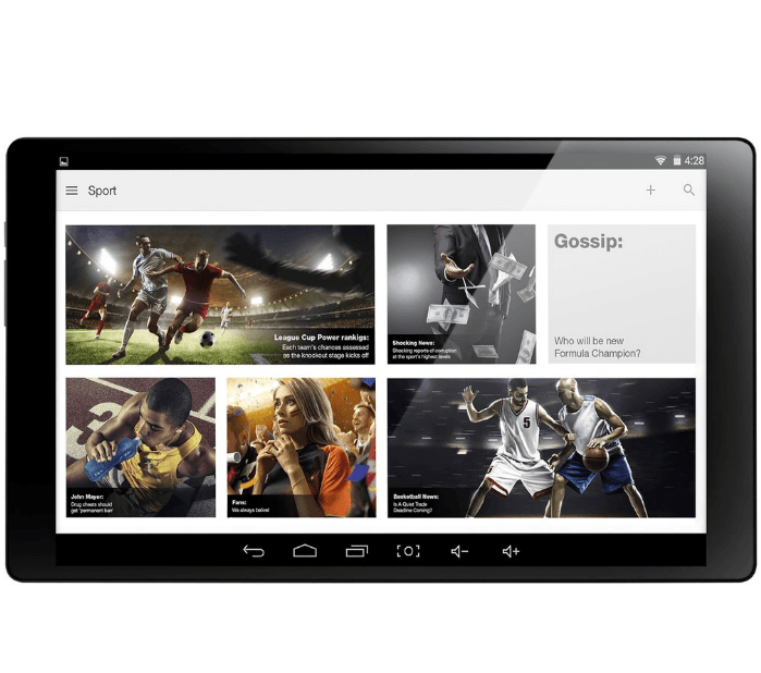 Tablet Sencor, 4x 1,3GHz, 2GB RAM, 10,1"