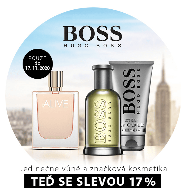 Sleva 17% na vše od HUGO BOSS