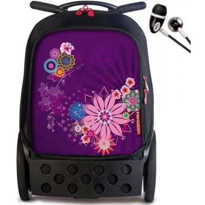 Batoh Nikidom Roller XL Bloom, kolečka
