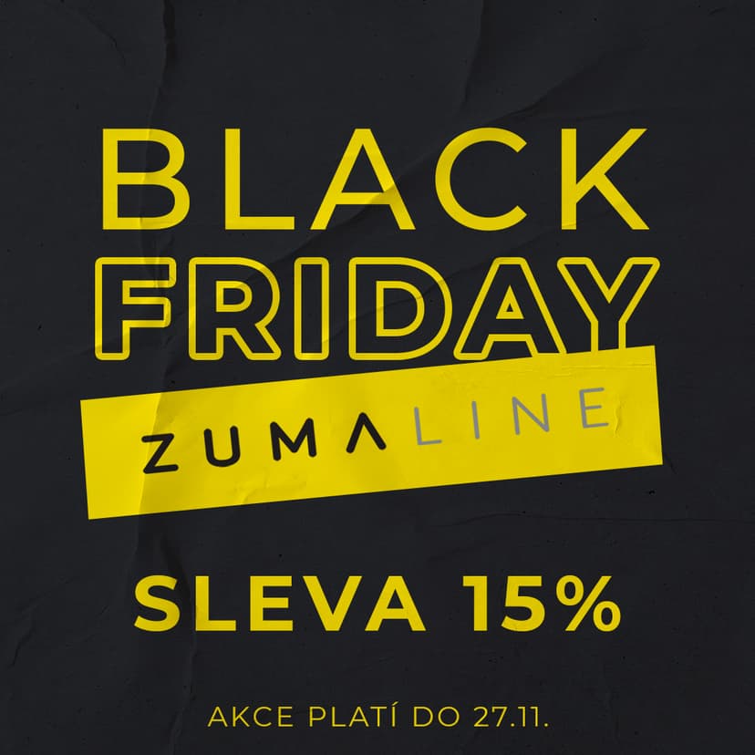 Zumaline má už teď Black Friday