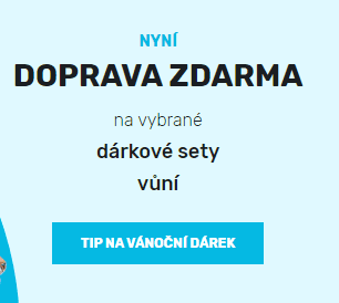 Doprava zdarma na nákup dárkových sad
