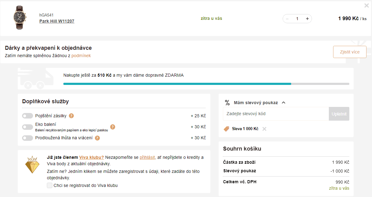 Pánské hodinky GANT Park Hill