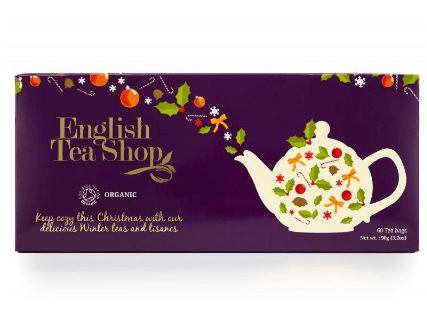 English Tea Shop Fialové vánoce 60 ks